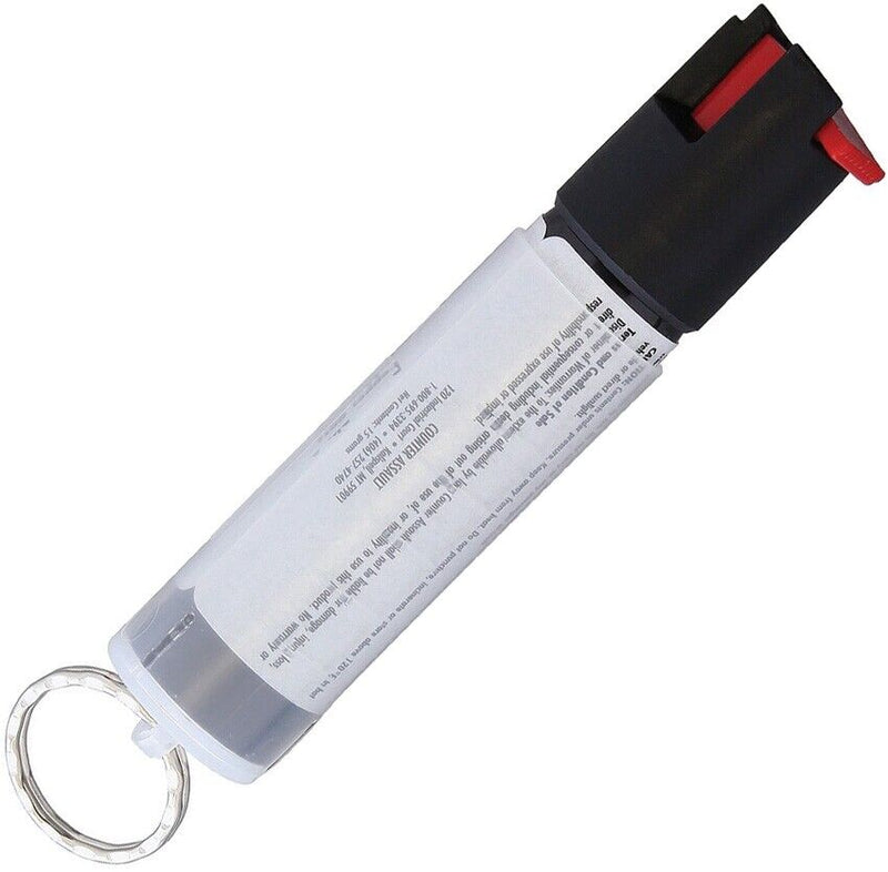 Counter Assault Blitz Pepper Spray Stream 8 To 10 Feet Law Enforcement Maximum Disabling With Keyring 7071 -Counter Assault - Survivor Hand Precision Knives & Outdoor Gear Store