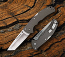 Cold Steel Code 4 Folding Knife 3.5" S35VN Steel Blade Gray Aluminum Handle