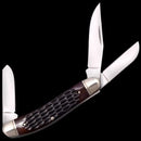 Cold Steel Gentlemans Stockman Pocket Knife 8Cr13MoV Steel Blades Bone Handle