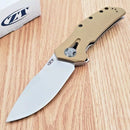 Zero Tolerance KVT Frame Folding Knife 3.75" CPM-20CV Steel Blade G10/Titanium Handle