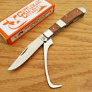 Cattleman's Cutlery Stockyard Pocket Knife 3Cr13 Steel Blades Rosewood Handle