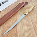 Marttiini Superflex Kitchen Knife 6" Stainless Fillet Blade Birch Wood Handle