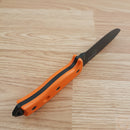 ESEE Model 5 Fixed Knife 5.25" Black Powder Coated 1095HC Steel Full / Extended Tang Blade Orange G10 Handle 5POR -ESEE - Survivor Hand Precision Knives & Outdoor Gear Store