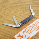 Cattleman's Cutlery Stockman Pocket Knife Stainless Steel Blades Delrin Handle