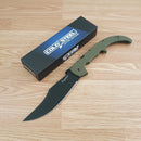 Cold Steel XL Espada Lockback Folding Knife 7.5" AUS-10A Steel Blade OD Green G10 Handle 62MGCODBK