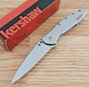 Kershaw Folding Knife 3" 14C28N Sandvik/CPM-D2 Steels Blade Stainless Handle