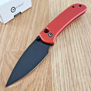 Civivi Qubit Folding Knife 3" Black 14C28N Sandvik Steel Blade Aluminum Handle