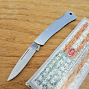 Case XX Executive Lockback Folding Knife 2.25" Stainless Blade Stainless Handle