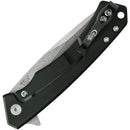 Case XX Marilla Frame Folding Knife 3.75" S35VN Steel Blade OD Green Aluminum With Black G10 Handle 25883 -Case Cutlery - Survivor Hand Precision Knives & Outdoor Gear Store