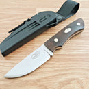Fallkniven Taiga Hunter Fixed Knife 3.5" Laminate Cobalt Steel Blade Wood Handle NTH1Z