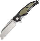 Artisan Apache Nomad Folding Knife 3.5" D2 Tool Steel Blade G10/Aluminum Handle