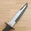 United Cutlery USMC Operation Mako Fixed Knife 10.75" Part Serrated Stainlees Steel Sawback Tanto Blade Black TPU Handle 3372 -United Cutlery - Survivor Hand Precision Knives & Outdoor Gear Store