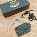 Bastinelli Creations Diagnostic Fixed Knife 1.5" N690C Steel Blade One Piece Construction