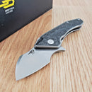 Bestech Knives IMP Frame Folding Knife 1.75" CPM S35VN Steel Blade Titanium / Carbon Fiber Handle