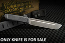 Extrema Ratio Giant Mamba Fixed Knife 6.5" N690 Steel Blade Wolf Gray Forprene Handle 0218WG
