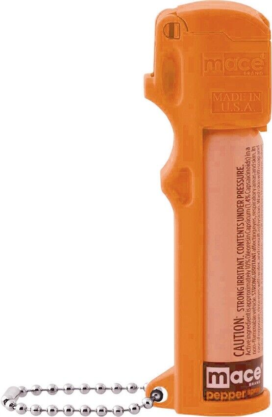 Mace Personal Pepper Spray Orange Stream Pattern Reaches Up To 12 Feet / 20 Bursts 80729 -Mace - Survivor Hand Precision Knives & Outdoor Gear Store