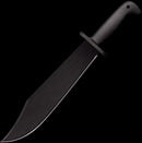 Cold Steel Bear Bowie Fixed Knife 12.25" 1055HC Steel Blade Balck Polypropylene Handle