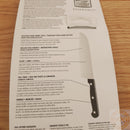 Chicago Cutlery Essentials Two Piece Set Kitchen Knife High Carbon Steel Full Tang Blades Black Polymer Handles 01391 -Chicago Cutlery - Survivor Hand Precision Knives & Outdoor Gear Store