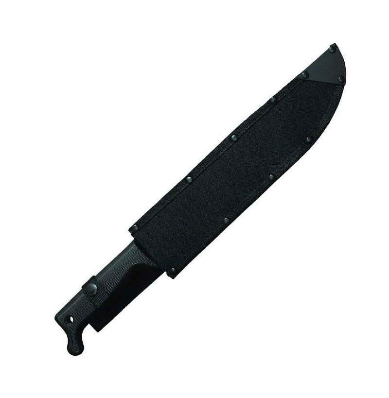 Cold Steel Fixed Machete 12" 1055 Carbon Steel Bowie Blade Black Polypropylene Handle 97BWM12S -Cold Steel - Survivor Hand Precision Knives & Outdoor Gear Store