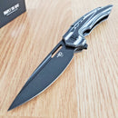 Bestech Knives Ornetta Folding Knife 3.63" N690 Steel Blade Carbon Fiber / G10 Handle