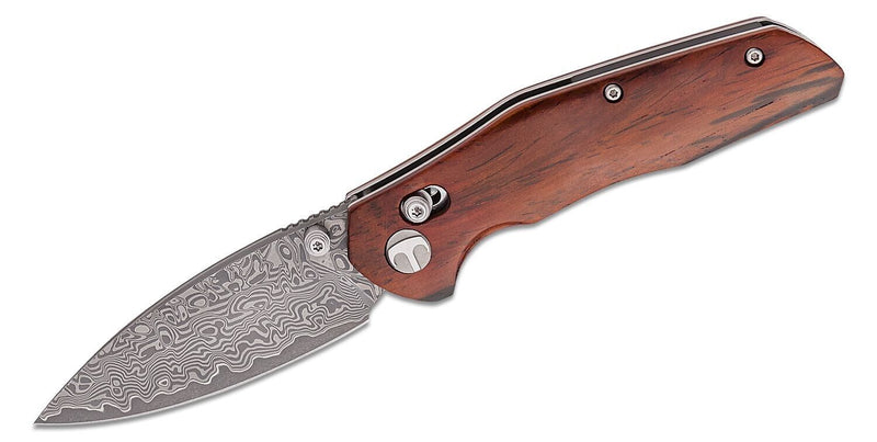 Bestech Knives Ronan B-Lock Folding Knife 3.25" Damascus Steel Spear Point Blade Rosewood Handle MK02L -Bestech Knives - Survivor Hand Precision Knives & Outdoor Gear Store