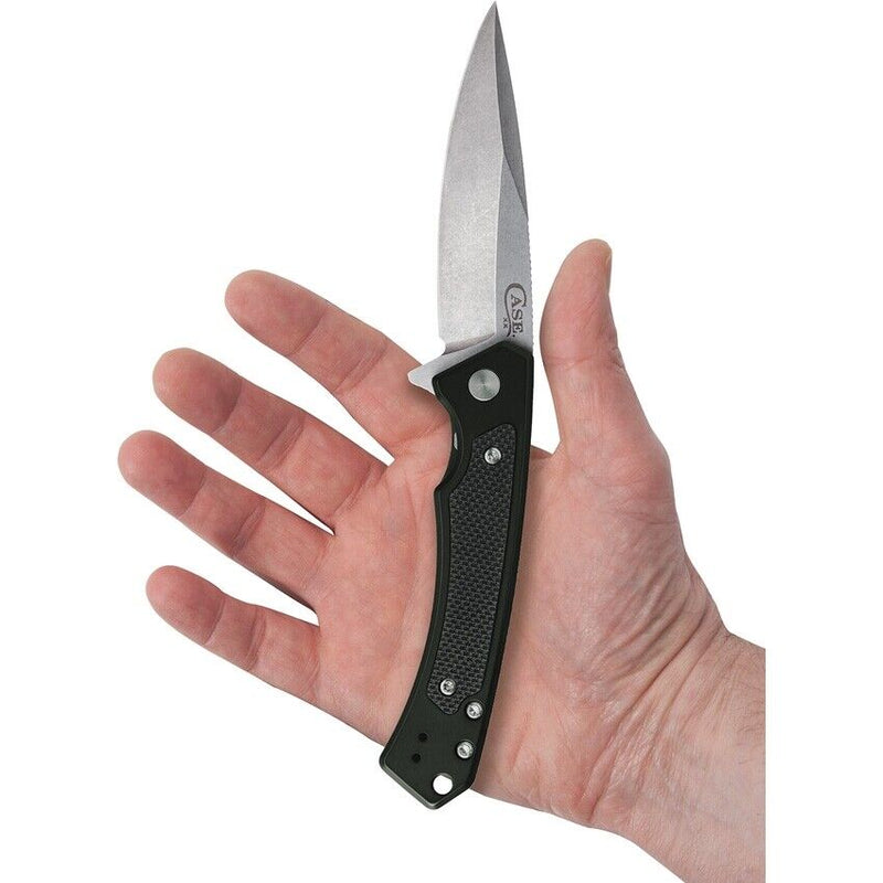 Case XX Marilla Frame Folding Knife 3.75" S35VN Steel Blade OD Green Aluminum With Black G10 Handle 25883 -Case Cutlery - Survivor Hand Precision Knives & Outdoor Gear Store