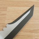 United Cutlery USMC Operation Mako Fixed Knife 10.75" Part Serrated Stainlees Steel Sawback Tanto Blade Black TPU Handle 3372 -United Cutlery - Survivor Hand Precision Knives & Outdoor Gear Store