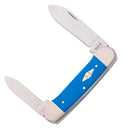 Case XX Canoe Pocket Knife Tru-Sharp Surgical Steel Spear And Pen Blades Smooth Blue G10 Handle 16753 -Case Cutlery - Survivor Hand Precision Knives & Outdoor Gear Store
