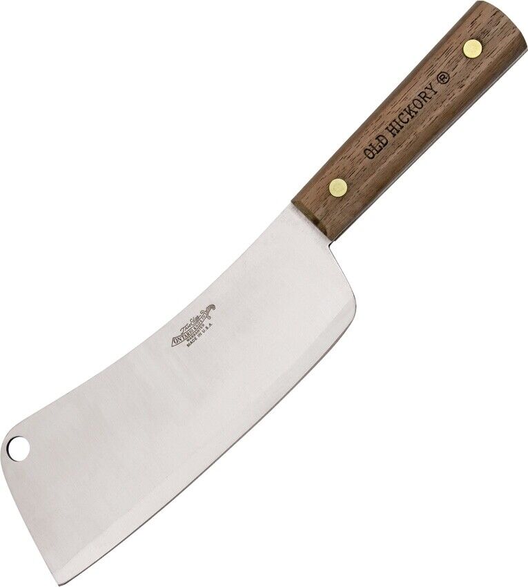 Old Hickory 76-7 Inch Kitchen Knife 7.38" High Carbon Steel Full Tang Cleaver Blade Hardwood Handle 7060 -Old Hickory - Survivor Hand Precision Knives & Outdoor Gear Store