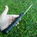 Cold Steel Luzon Large Folding Knife 6" 8Cr13MoV Stainless Steel Blade Black GFN Handle