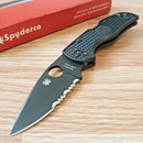 Spyderco Native 5 Folding Knife 3" CPM S35VN Steel Blade Black Textured FRN Handle