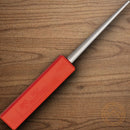 DMT Diamond Honing Cone Small Fine 600 Mesh Red Handle 4" Tapered Cone DCSFH