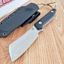Artisan Cutlery Osprey Fixed Knife 3.75" D2 Tool Steel Blade Black/White G10