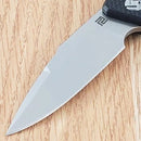 Artisan Cutlery Predator Folding Knife 3" D2 Tool Steel Blade Black G10 Handle
