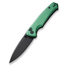 Civivi Altus Button Lock Folding Knife 3" Nitro V Steel Drop Point Blade Green Aluminum Handle 200765 -Civivi - Survivor Hand Precision Knives & Outdoor Gear Store