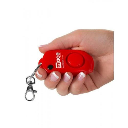 Mace Personal Alarm Keychain Red 130dB Panic Button Batteries Included 3" x 1.5" x 0.75" 80458 -Mace - Survivor Hand Precision Knives & Outdoor Gear Store