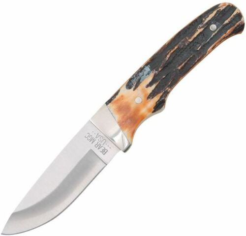 Bear & Son Pro Skinner Fixed Knife 3.63" High Carbon Steel Drop Point / Full Tang Blade Bone Handle 549 -Bear & Son - Survivor Hand Precision Knives & Outdoor Gear Store