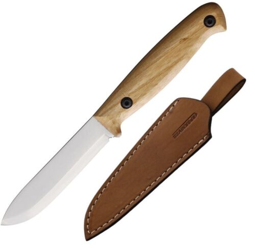 BPS Knives Compact Camping Fixed Knife 3.75" 1066 Carbon Steel Full Tang Blade Walnut Handle 01FTSCS -BPS Knives - Survivor Hand Precision Knives & Outdoor Gear Store