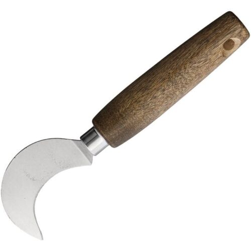 Old Hickory Grape Fixed Knife 2.25" Stainless Steel Hook Blade Brown Wood Handle 5170 -Old Hickory - Survivor Hand Precision Knives & Outdoor Gear Store
