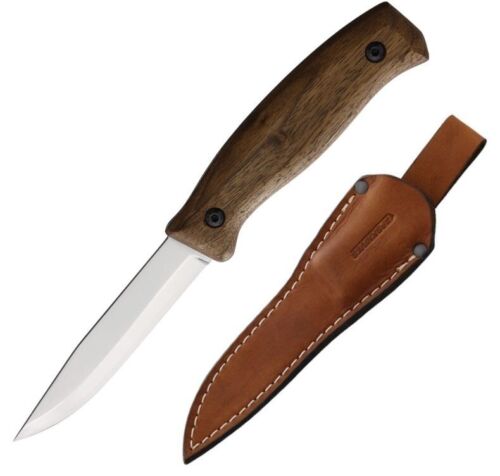 BPS Knives Camping Fixed Knife 4" Scandi Grind 1066 Carbon Steel Full Tang Blade Walnut Handle 03CS -BPS Knives - Survivor Hand Precision Knives & Outdoor Gear Store