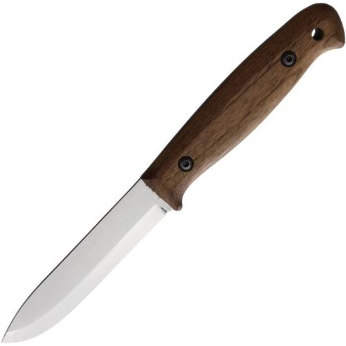 BPS Knives Camping Fixed Knife 4.25" Scandi Grind 1066 Carbon Steel Full Tang Blade Walnut Handle 02FTCS -BPS Knives - Survivor Hand Precision Knives & Outdoor Gear Store