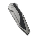 Civivi Hypersonic Frame Folding Knife 3.75" 14C28N Sandvik Steel Extended Tang Blade Stainless Steel / Black G10 Inlay Handle 220112 -Civivi - Survivor Hand Precision Knives & Outdoor Gear Store
