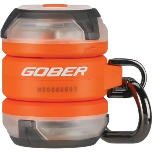 Olight Gober Safety Light Kit Rechargeable SOS Strobe Water And Impact Resistant Orange Synthetic Construction 1.5" x 1.5" x 0.69" GOBERKITOG -Olight - Survivor Hand Precision Knives & Outdoor Gear Store