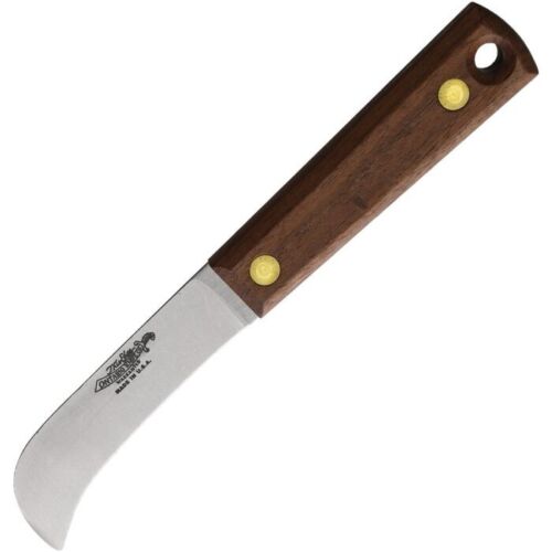 Old Hickory 2nd Kitchen Lettuce/Grape Knife 3.25" Stainless Steel Full Tang Curved Blade Brown Wood Handle 5200SEC -Old Hickory - Survivor Hand Precision Knives & Outdoor Gear Store