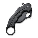 Civivi Incisor II Linerlock Folding Knife 2" Nitro-V Steel Karambit Blade Black Aluminum Handle 16016B1 -Civivi - Survivor Hand Precision Knives & Outdoor Gear Store