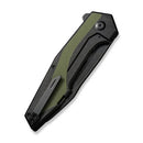 Civivi Hypersonic Framelock Folding Knife 3.75" 14C28N Sandvik Steel Extended Tang Blade Stainless Steel / OD Green G10 Inlay Handle 220111 -Civivi - Survivor Hand Precision Knives & Outdoor Gear Store