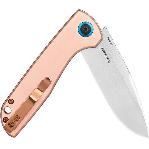 Olight Freeze 2 Linerlock Folding Knife 3.25" 154CM Steel Extended Tang Drop Point Blade Copper Handle FREEZE2CU -Olight - Survivor Hand Precision Knives & Outdoor Gear Store