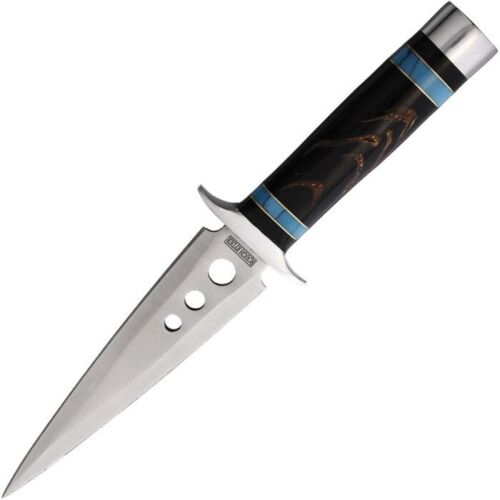 Rough Ryder Pine Cone Fixed Knife 6.75" Double Edge Stainless Steel Blade Horn And Turquoise Handle 2522 -Rough Ryder - Survivor Hand Precision Knives & Outdoor Gear Store