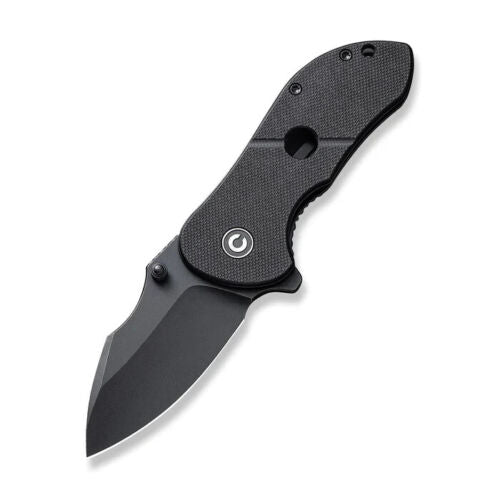 Civivi Gordo Linerlock Folding Knife 2.5" D2 Steel Drop Point Blade Black G10 Handle 22018C1 -Civivi - Survivor Hand Precision Knives & Outdoor Gear Store