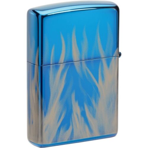 Zippo Lighter Harley Davidson Fire Windproof High Polish Blue All Metal One Piece Construction 0.5" x 2.25" 20105 -Zippo - Survivor Hand Precision Knives & Outdoor Gear Store